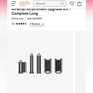 Dyson air wrap Upgrade attachment